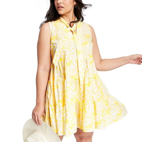 Lisa Marie Fernandez Dresses & Skirts - Lisa Marie Fernandez Sleeveless Floral Tiered Dress X-Large